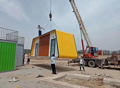 智能空调环保流动卫生间