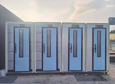 智能空调环保流动卫生间