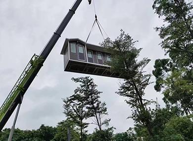 智能空调环保流动卫生间